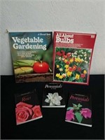 Gardening and flower books