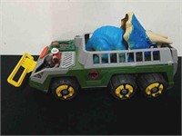 Jurassic Park Junior play school dinosaur hauler