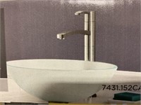 Chrome Contemporary Bath Faucet