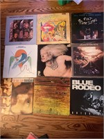 Rock and mixed records lot
