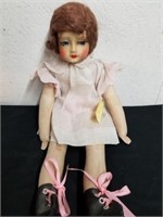 Vintage all cloth Etta doll handmade in the 1920s