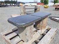 Natural Stone Bench