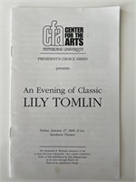 Lily Tomlin Center for the Arts program
