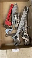 pipe wrenches and pliers