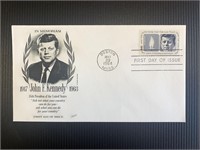 John F Kennedy first day cover