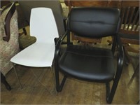 MID CENTURY STYLE AND PADDED CHAIRS