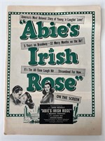 1946 Abie's Irish Rose vintage movie poster