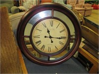 ROUND WALL CLOCK WITH MIRRORS
