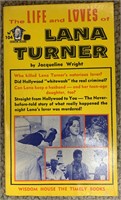 The Life And Loves Of Lana Turner unsigned book