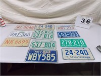 Old License Plate's