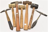 (7) Mallets & Welding and Other Hammers