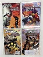 New Avengers vs Transformers #1-4 Comics 2007