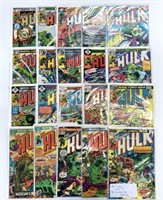 20 Vintage The Incredible Hulk Comics 1974-80