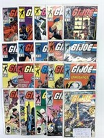 20 Marvel G.I. Joe 1982-88 Comics