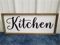 New kitchen wood sign 9.5x23.5 in