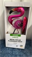 New metal solar, flamingo light