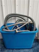 Washer hoses and dryer cords extra long