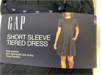 New Gap Short Sleeve Tiered Dress Size XXL