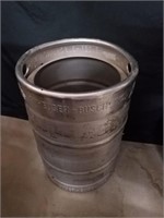 Anheuser-Busch stainless steel metal barrel keg