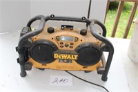 DEWALT RADIO AND CHARGER TURNS ON