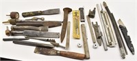 Chisels, Glass Cutters, File Holder, & More