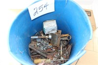 BUCKET OF RUSTY SOCKETS