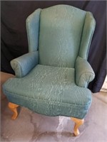 vintage Green High Back chair