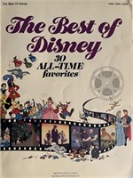 Best of Disney 30 Favorites book. 9x12 inches
