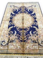 5 X 8 Stunning Royal Handmade 100% Pure Silk Rug