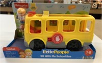 New Little People Sit With Me School Bus