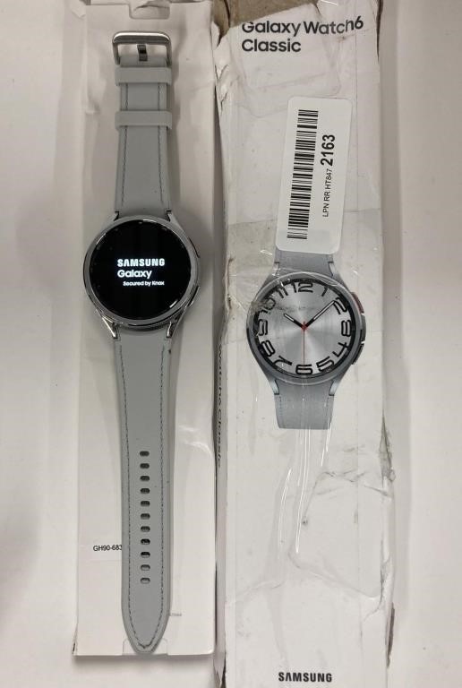 Samsung Galaxy Watch6 Classic, Silver, Bluetooth,