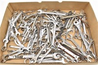 Large Flat of Various Combo Wrenches