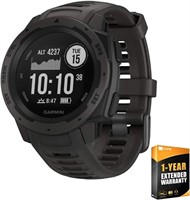 Garmin Instinct, Rugged Outdoor Watch with GPS,