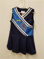 Kids size 4T NFL team apparel San Diego Chargers