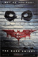 Batman The Dark Knight Why So Serious 2008 origina