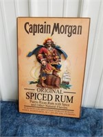 Captain Morgan 3D wood picture 19.5x 13.25 in