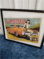 Framed picture Lagunitas 17 x 21 inches