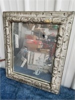 Framed mirror 25x 21.5 in