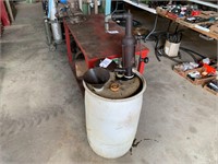 Barrel, Pump, Used oil