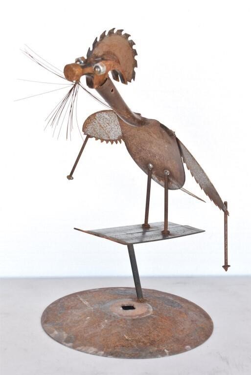 Reticulated Eastern Hammerhead Junk Art Bird