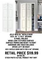 Jeld-Wen 24" Bifold Door