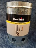 New drop bottom barbecue charcoal starter