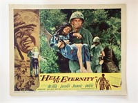 Hell to Eternity original 1960 vintage lobby card