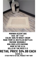 Mohawk Accent Rug x 2