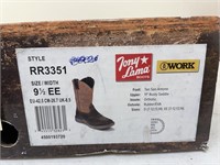 Tony Lama Western Boots Sz 9-1/2EE