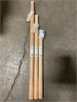 Assorted Wooden Sledge Hammer Handles x 3Pcs