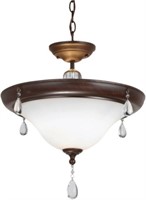 SeaGull Lighting® Two Light Semi Flush Mount