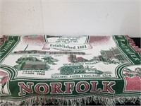 Norfolk Furniture throw or lap blanket