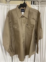 Forge Western Snap Shirt Sz 4XL