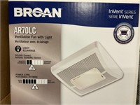 Broan® AR70LC Ventilation Fan with Light x 2